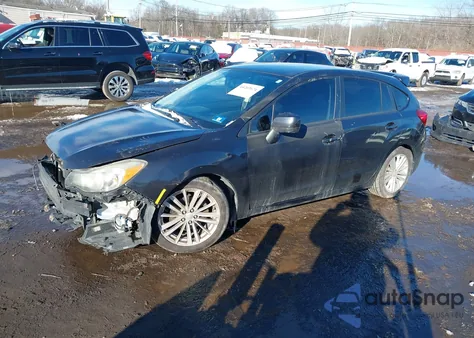 2013 Subaru Impreza 2.0I Premium из США, поврежденный, VIN JF1GPAE65DH207476